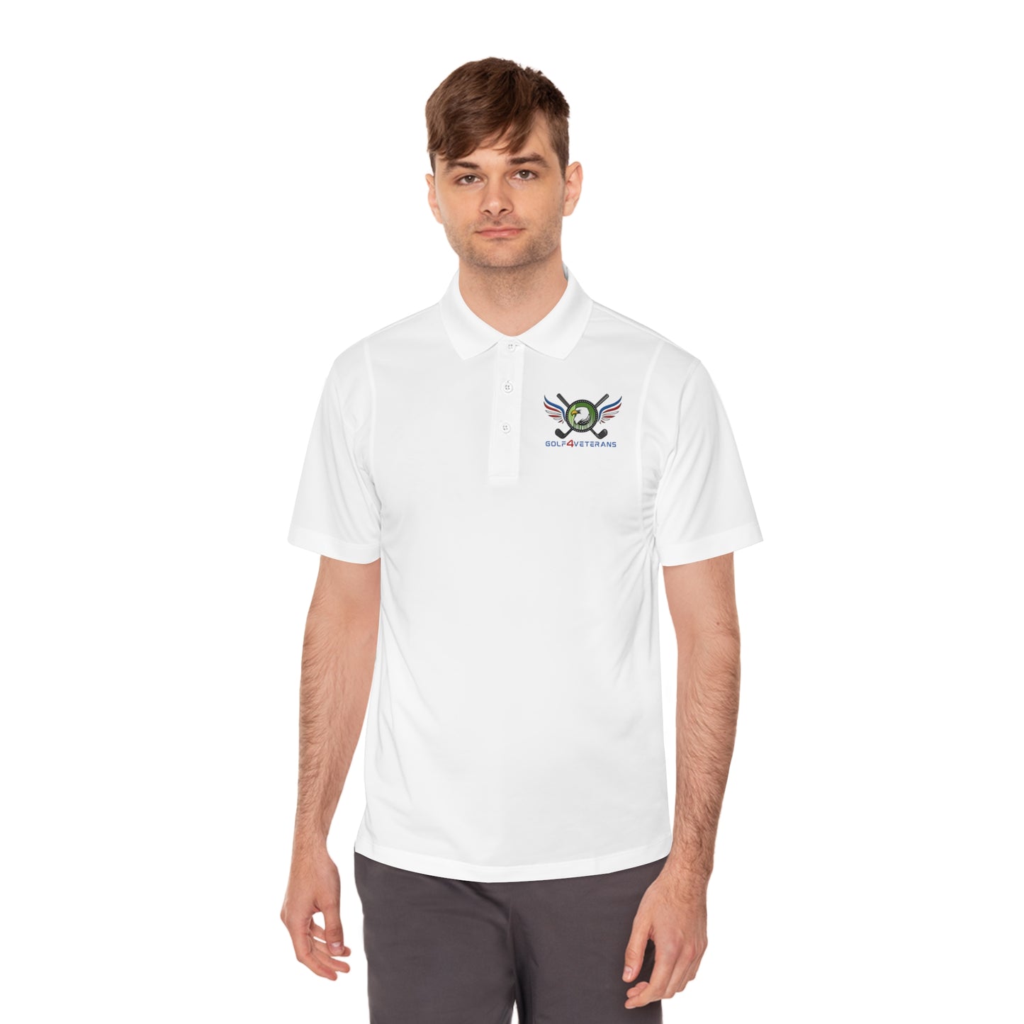 Golf 4 Veterans Men's Sport Polo Shirt