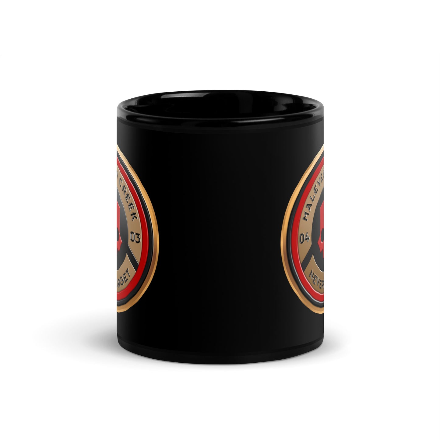 Malevelon Creek Never Forget April 3rd Challenge Coin Mug