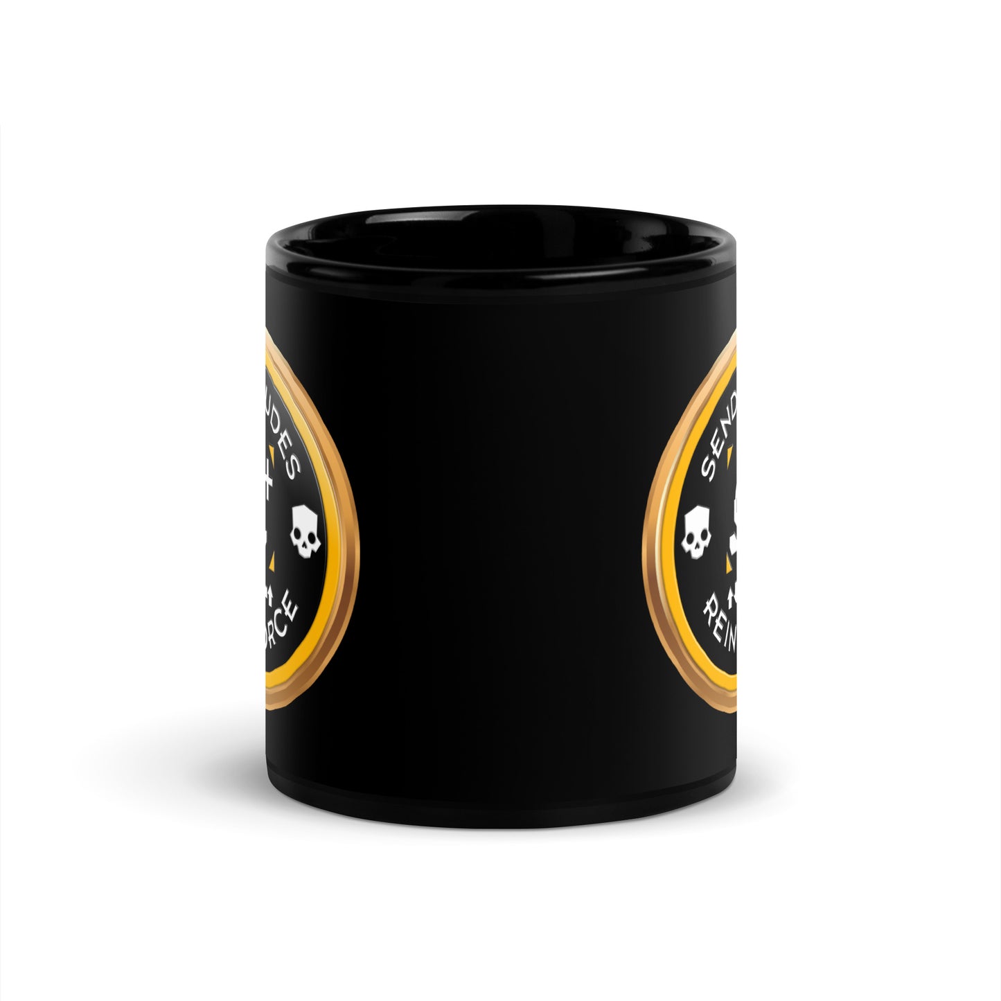 Send Dudes! Reinforce! Challenge Coin Mug