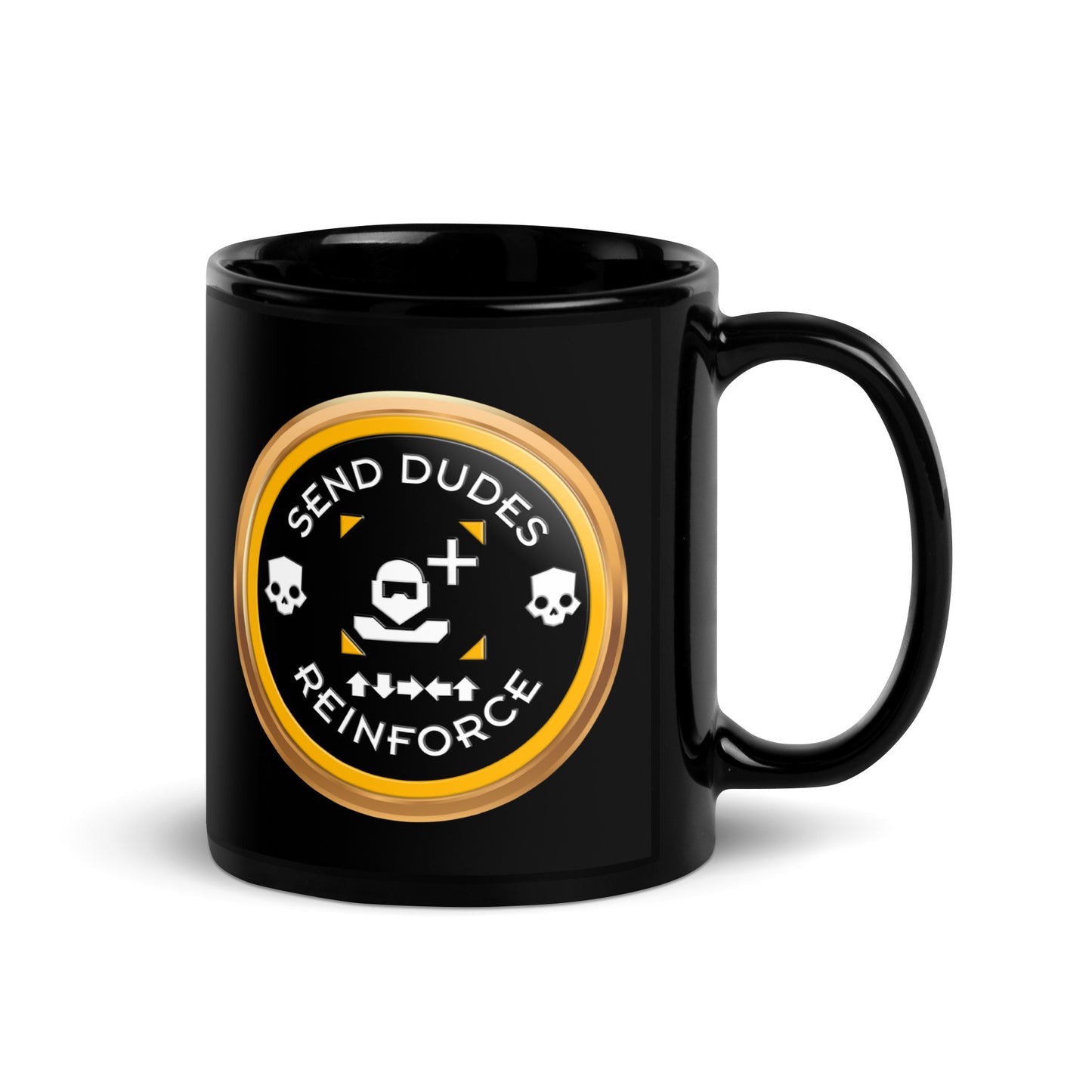 Send Dudes! Reinforce! Challenge Coin Mug